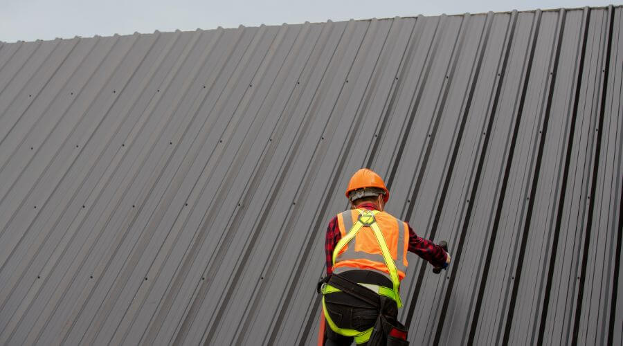 Professional metal roof installation services in Ahmeek, MI